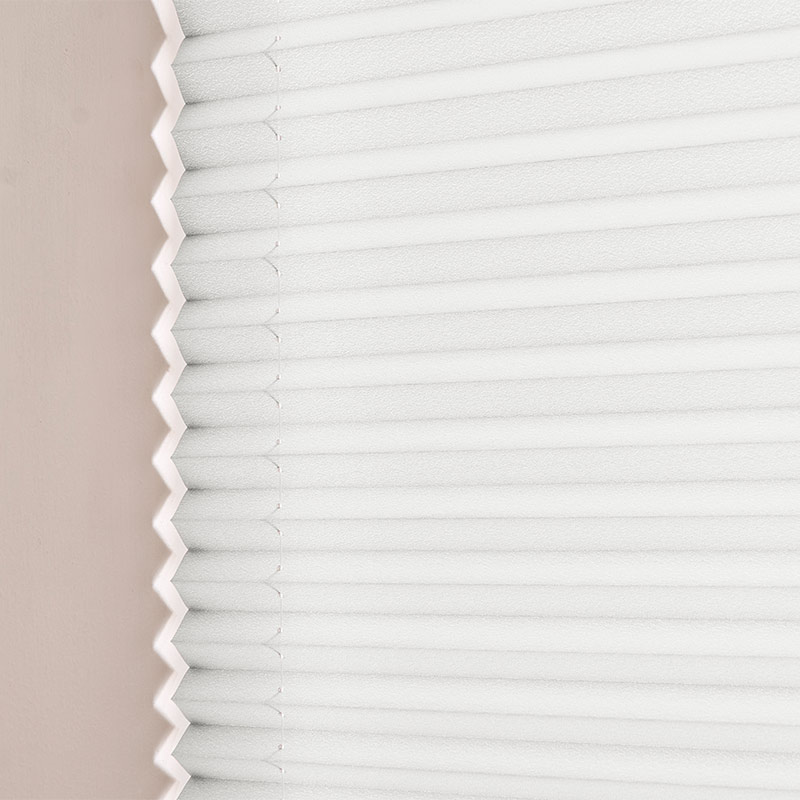 Plisségordijn easylift greep Off white 