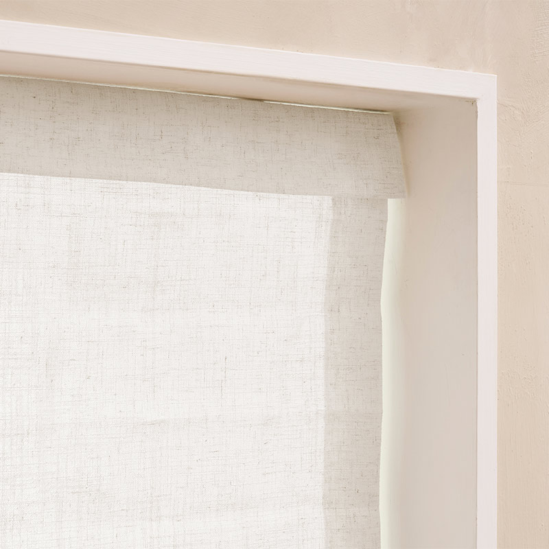 Vouwgordijn Delicate - Off white