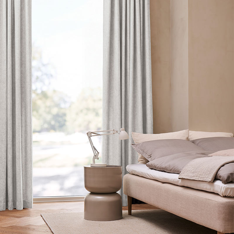 Verduisterende gordijnen Midnight - Off white