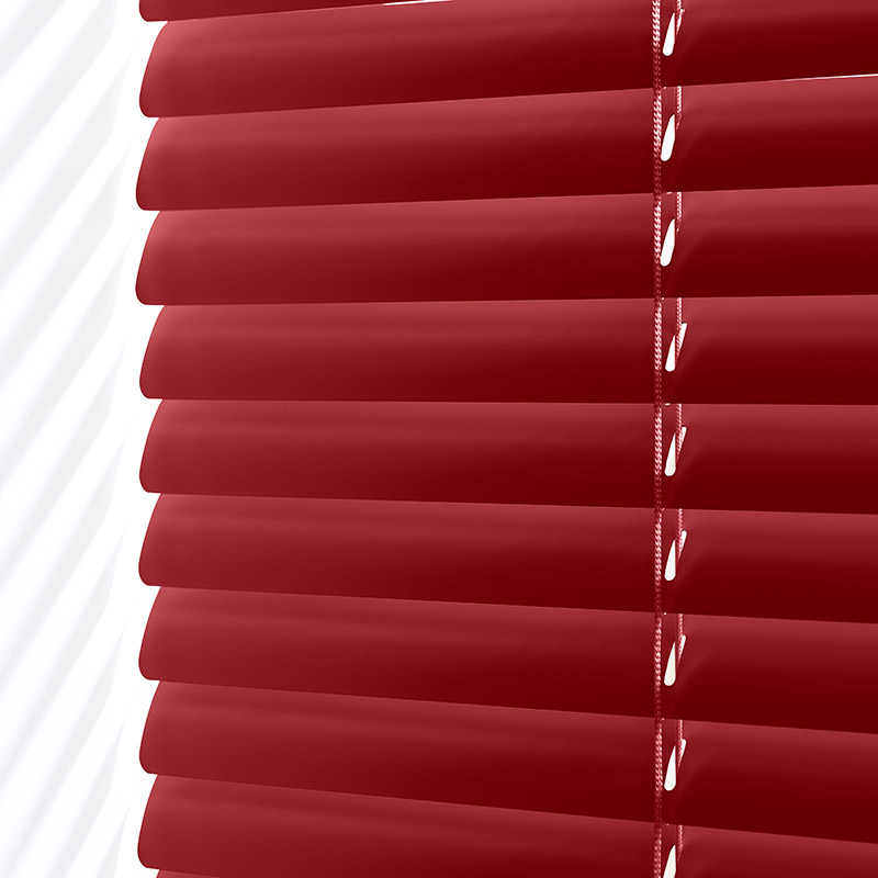 Aluminium jaloezieën 25mm Rood