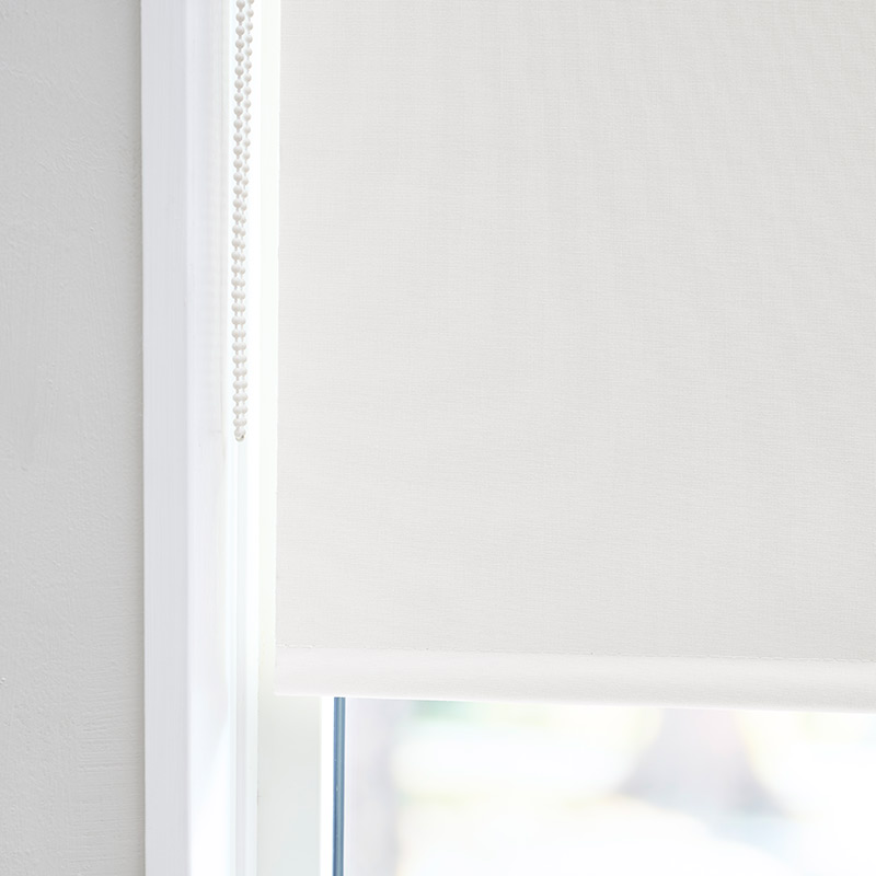 Express gerecycled rolgordijn ketting verduisterend Off white