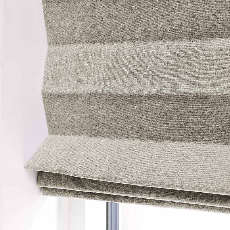 Vouwgordijn motor verduisterend Midnight - Taupe