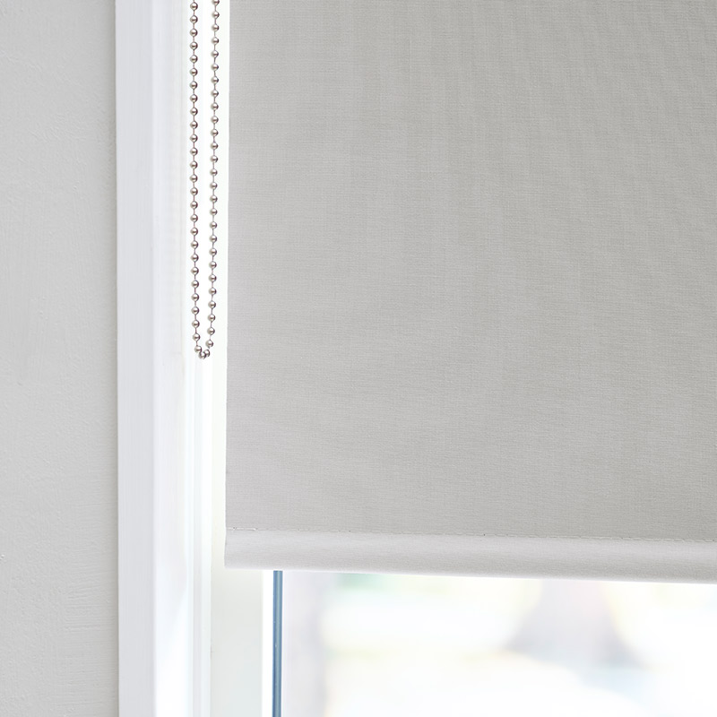Express gerecycled rolgordijn stalen ketting verduisterend Lichtgrijze