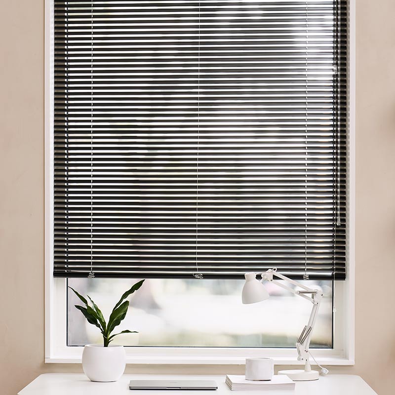 Aluminium jaloezieën 25mm Antraciet